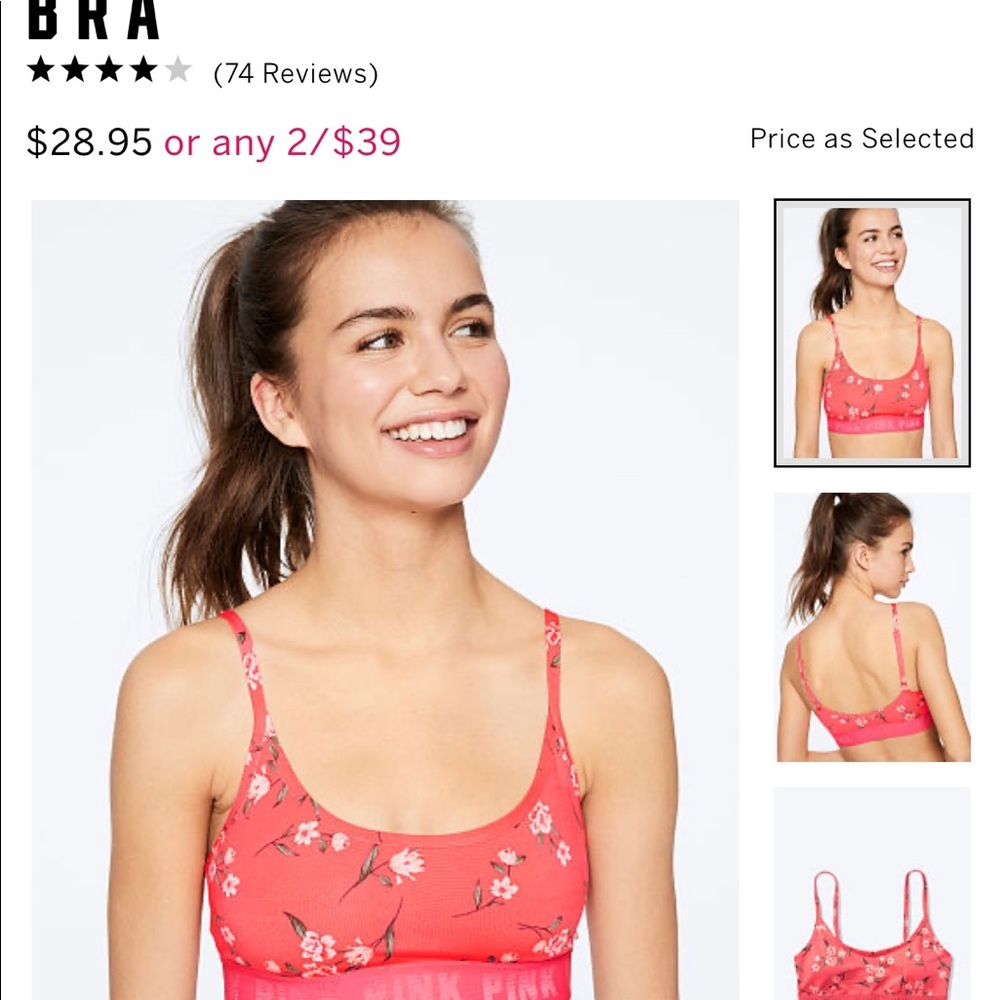 Ultimate lightly lined sports bra